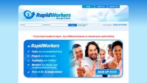 RapidWorkers ganar dinero realizando micro tareas
